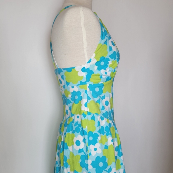 Vintage | retro floral print dress - Picture 6 of 12